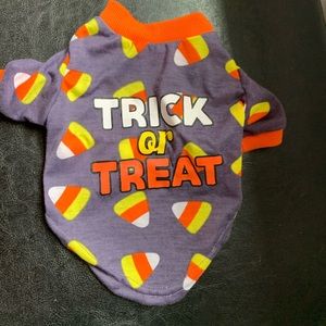 Trick or Treat Dog Shirt